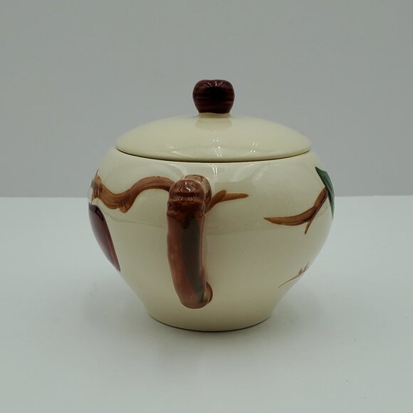 Franciscan Apple Creamer & Sugar Bowl with Lid - Picture 14 of 15